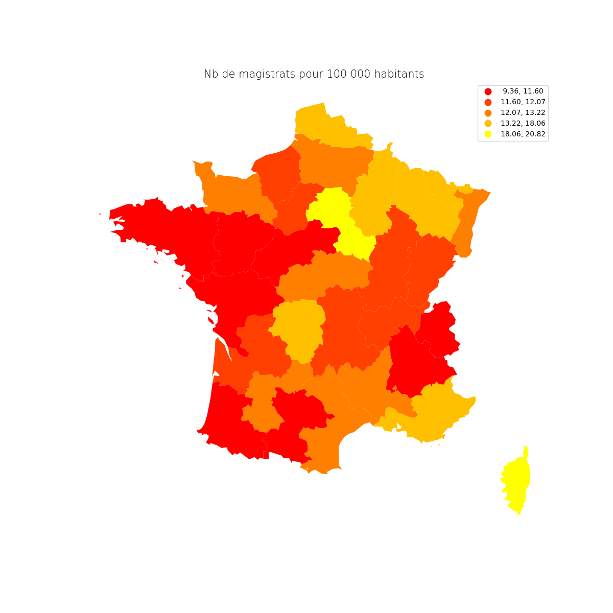 Ensemble des magistrats