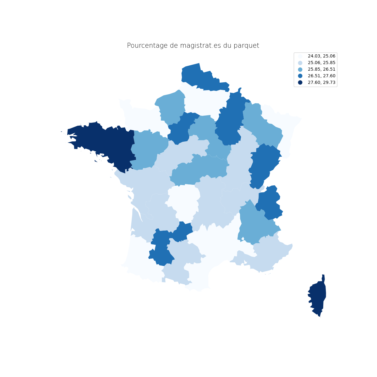 Ratio parquet siège