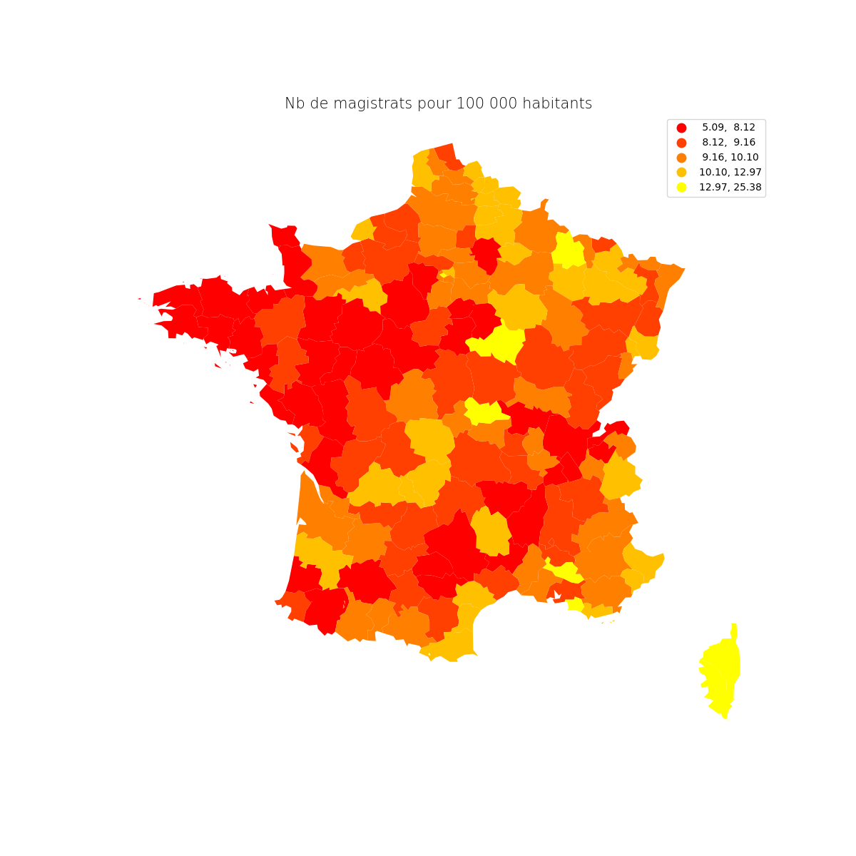 Ensemble des magistrats