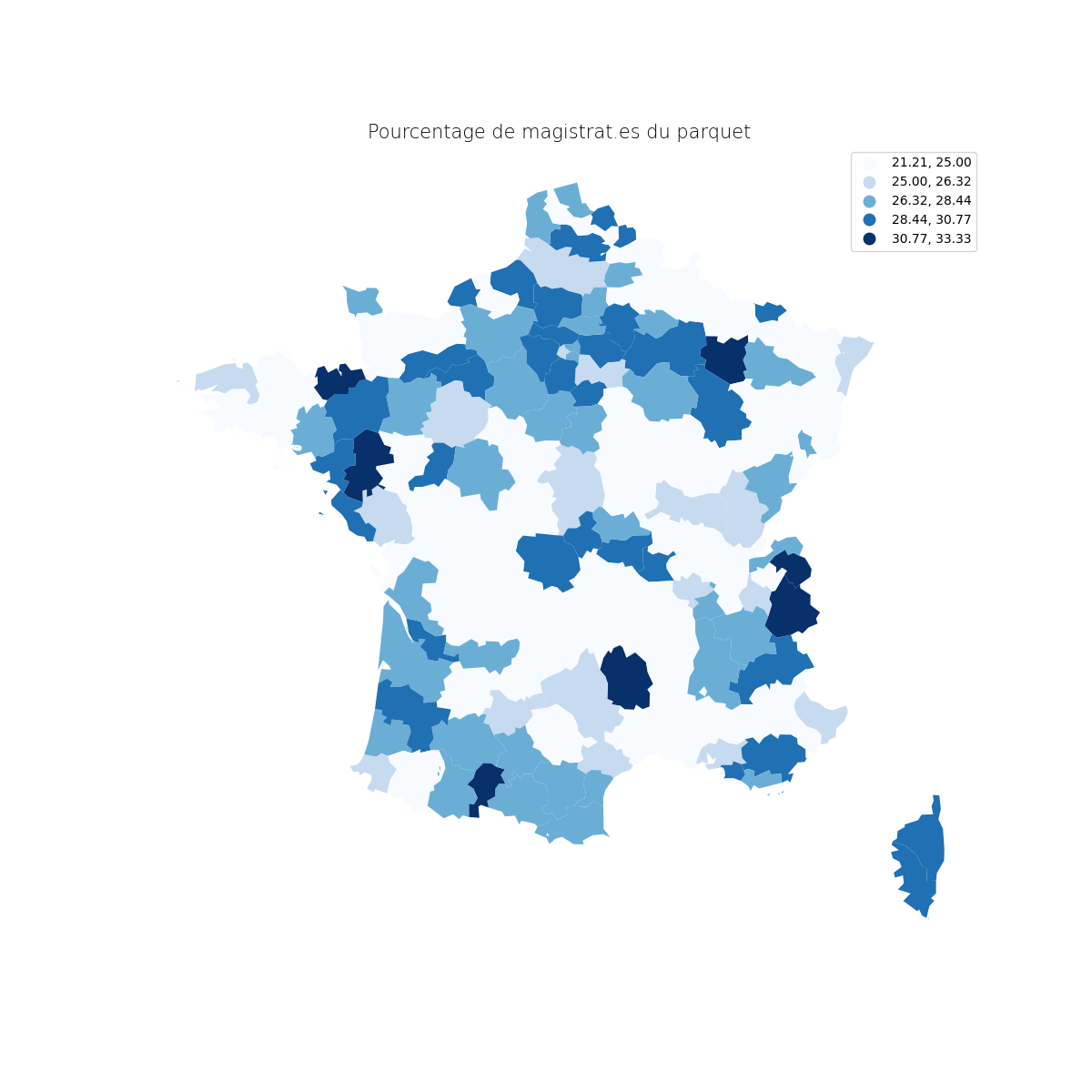 Ratio parquet siège
