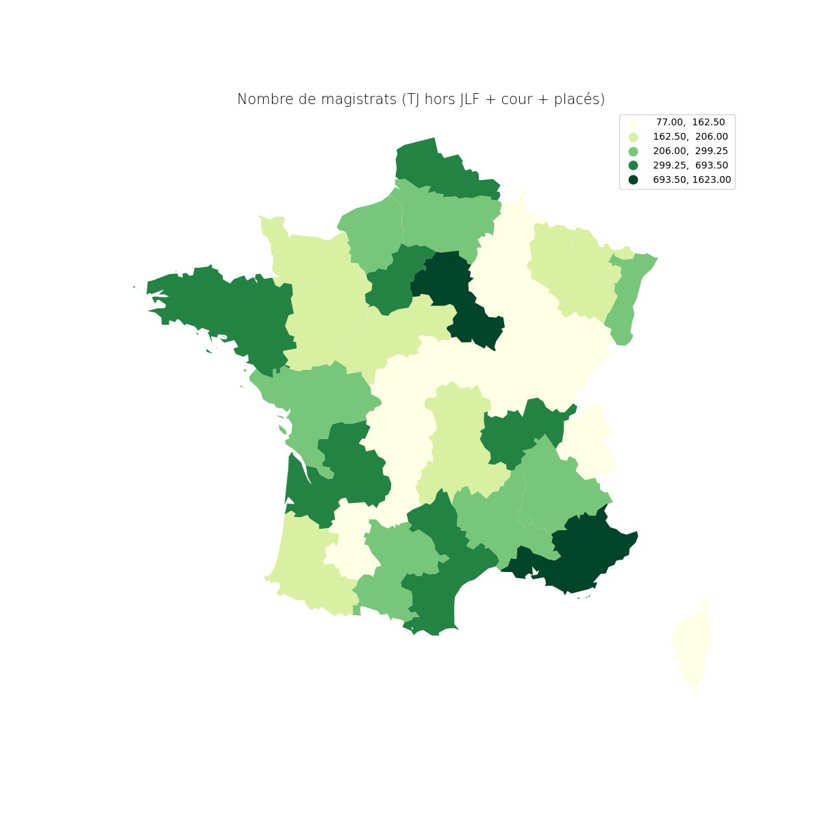 Magistrats par CA