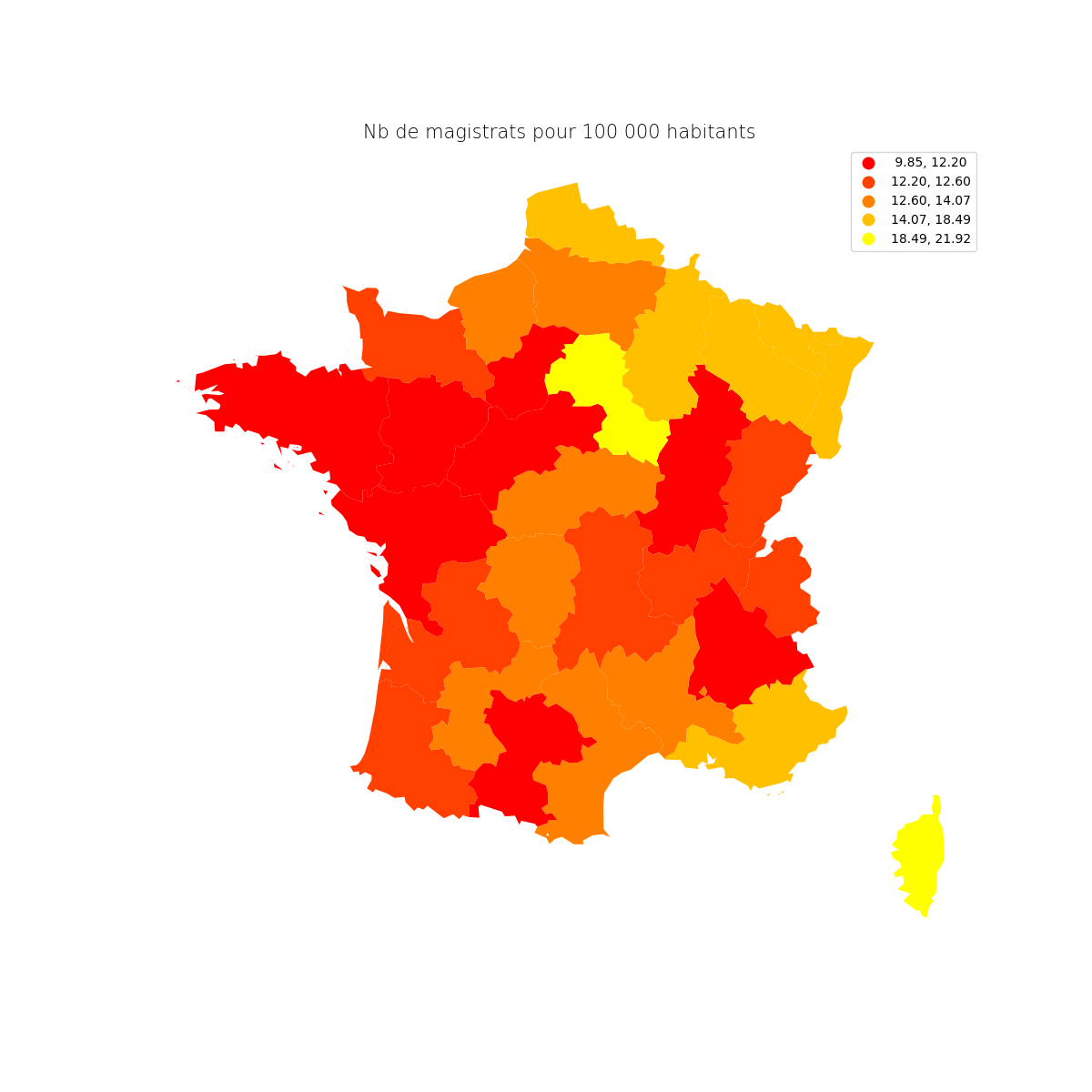 Ensemble des magistrats