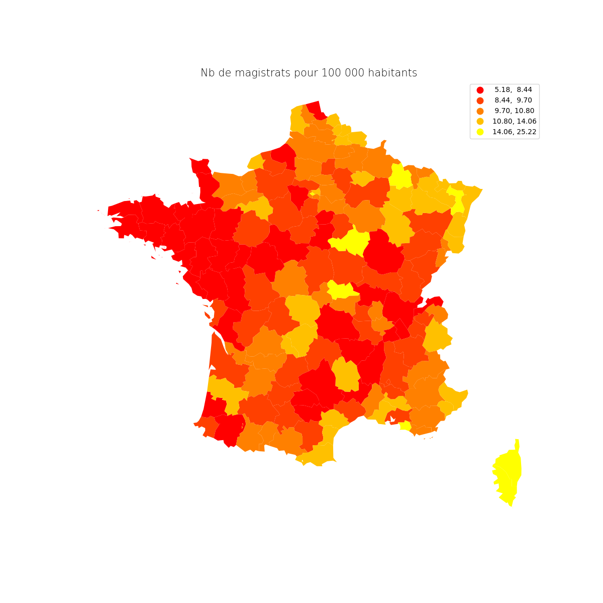 Ensemble des magistrats